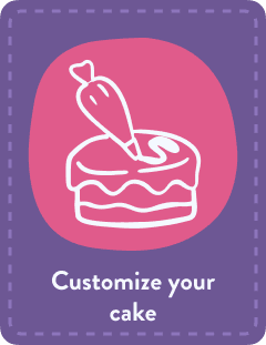 Customize Your Own Cake