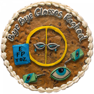Congratulation Cookie Cake
