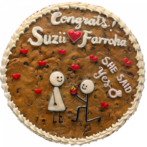Wedding Cookie Cake