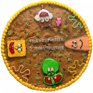 Congratulation Cookie Cake