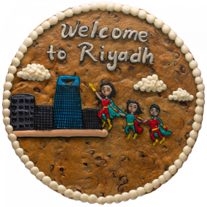 Holiday Cookie Cake